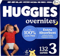 Huggies Size 3 Overnites Baby Diapers: Overnight Diapers, Size 3, 132 Ct by Huggies%C2%AE