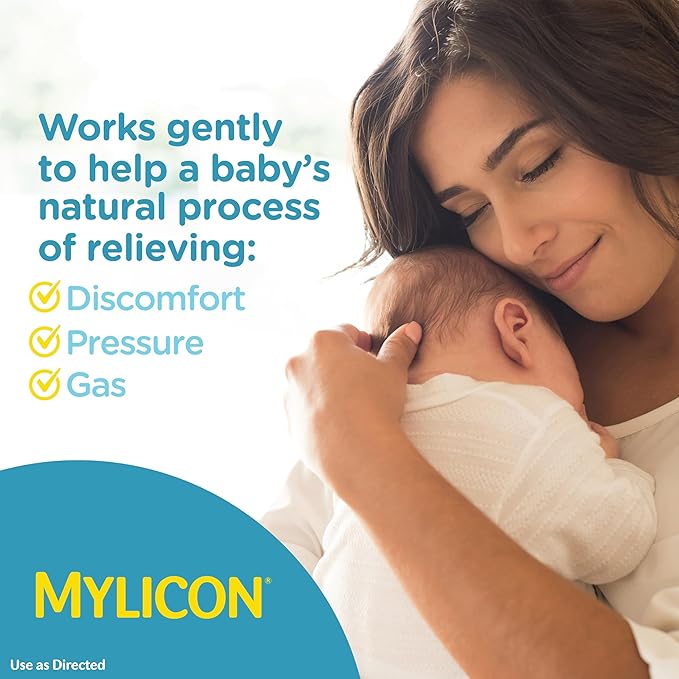 Mylicon Gas Relief Drops for Infants and Babies, Original Formula, 0.5 Fluid - Image 2