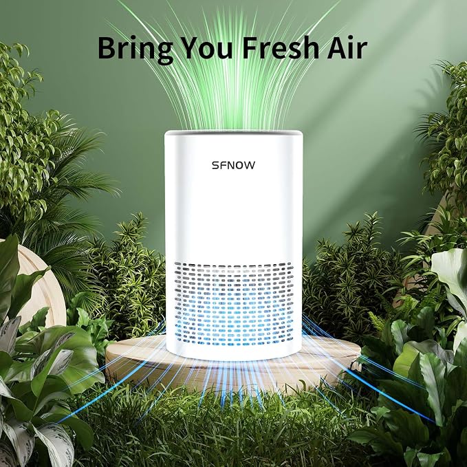 Air Purifiers for Home Pets Hair in Bedroom, Air Cleaner Covers Up to 1050 ft² - Image 7