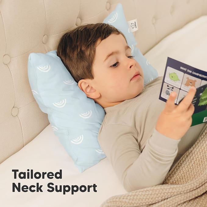 KeaBabies 2-Pack Toddler Pillow 13x18 - Image 5