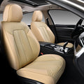 Doogo Front Seat Covers, Leather Car Seat Covers 2-Pack, Waterproof Universal by Doogo