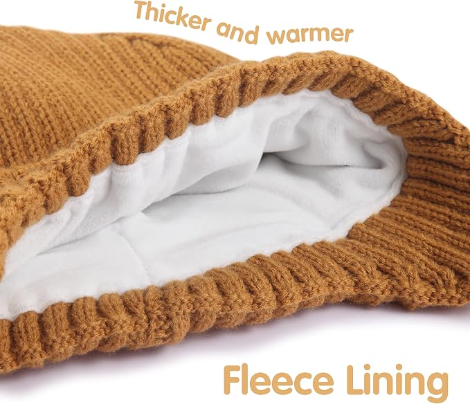 MaxNova 2 Pack Baby Beanie Toddler Winter Hat - Image 4