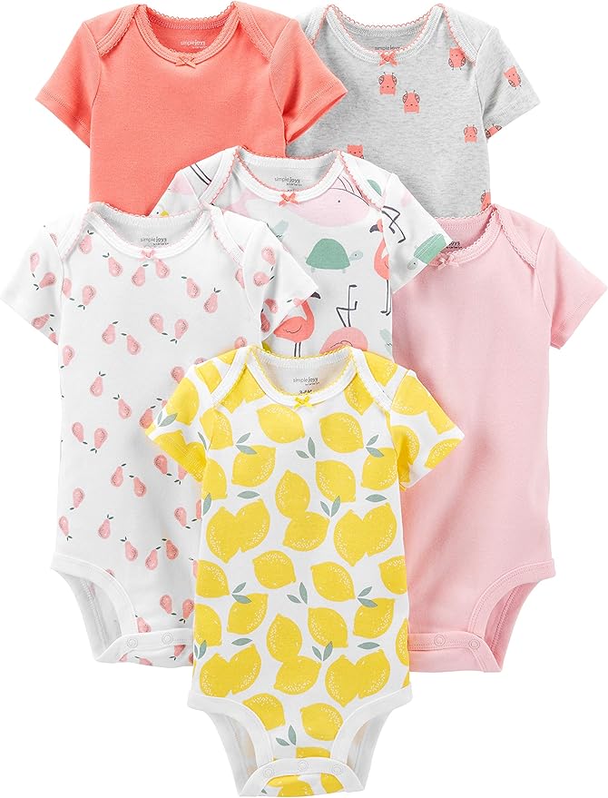 Simple Joys by Carter's Baby Girls' 6-Pack Sleeveless Bodysuit by SimpleJoysbyCarters