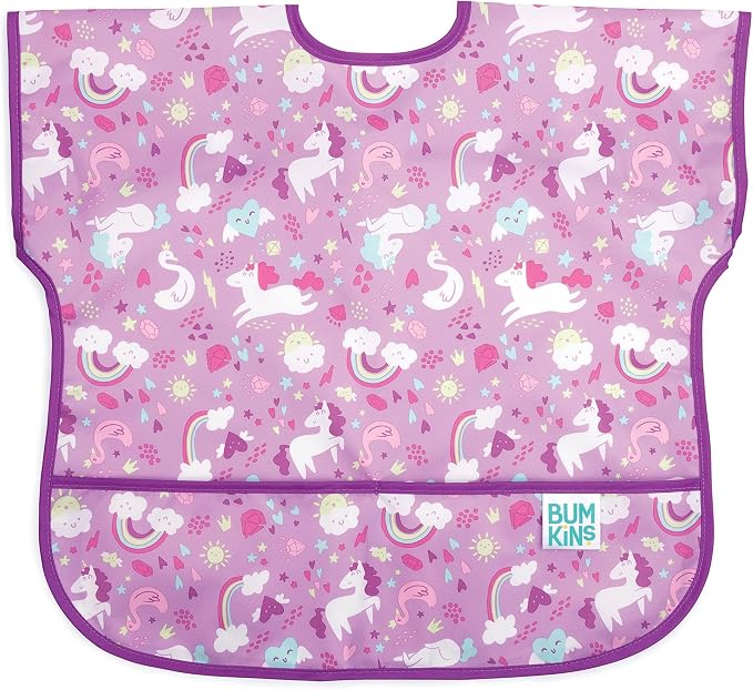 Bumkins Bibs - Toddler Bibs, Waterproof, Large by Bumkins