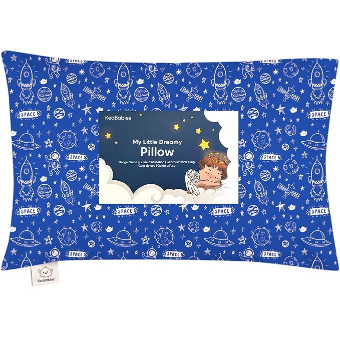 Toddler Pillow with Pillowcase by KeaBabies