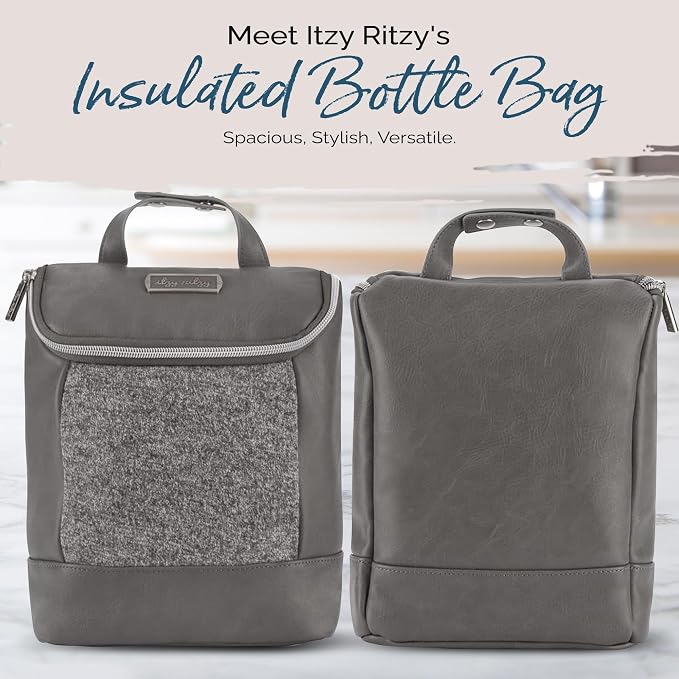 Itzy Ritzy Insulated Bottle Bag – Keeps Bottles Warm or Cool - Image 2