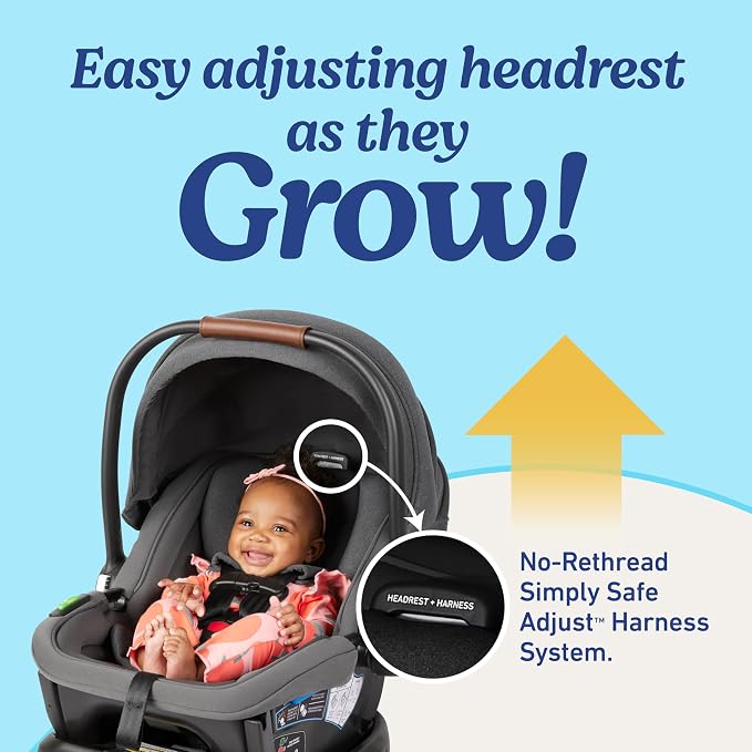Graco Gomax Infant Car Seat, Orchid Haze, Lightweight, Reclining Rear Facing - Image 7