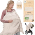 Premium Organic Breathable Muslin Nursing Cover by Infancie