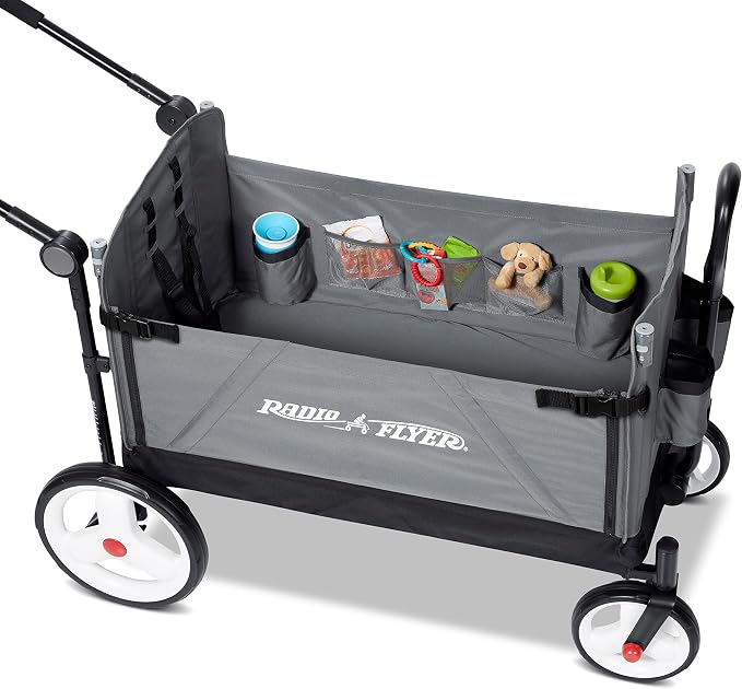 Stroller Wagon for Kids, Baby Stroller, Utility Cart, Rolling Cart, Radio Flyer - Image 17