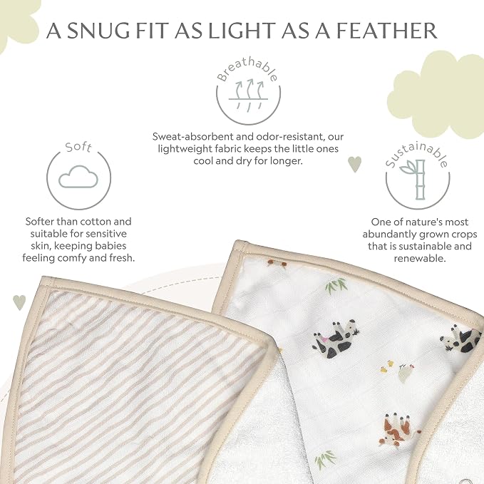 Bamboo Little Baby Bibs - Image 3