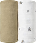 JELLYMONI Muslin Swaddle Blankets by JELLYMONI