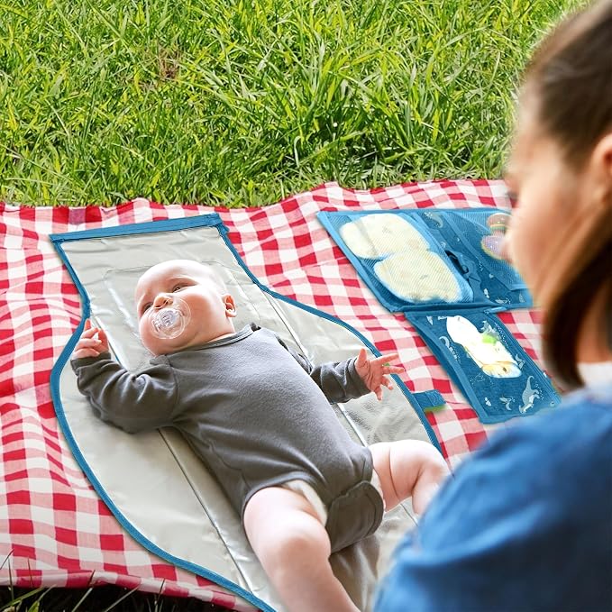 Portable Changing Pad for Baby, Travel Diaper Changing Pad for Newborn - Image 2