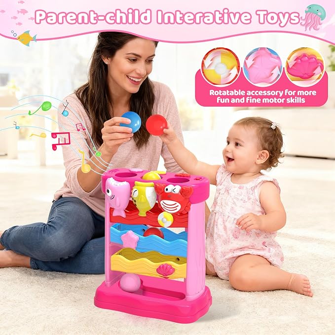 Musical Toys for 1 2 3 Years Old Toddlers Girls, Interactive Feeding Toy - Image 6