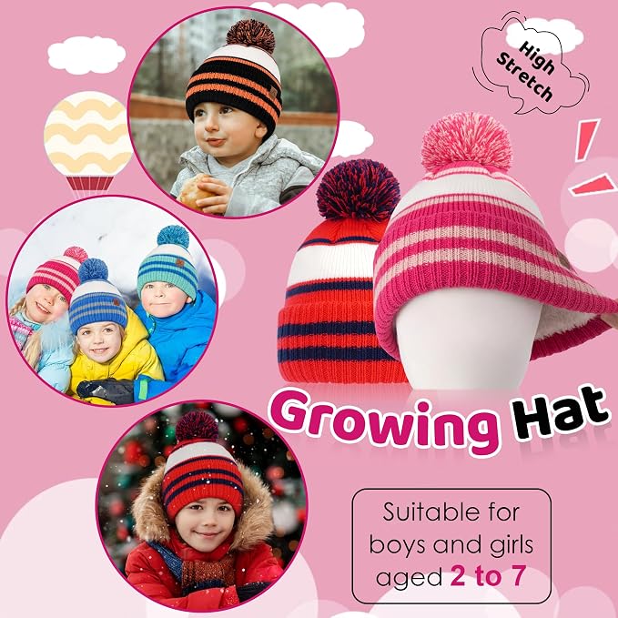 FZ FANTASTIC ZONE Kids Toddler Winter Hat Beanie - Image 4