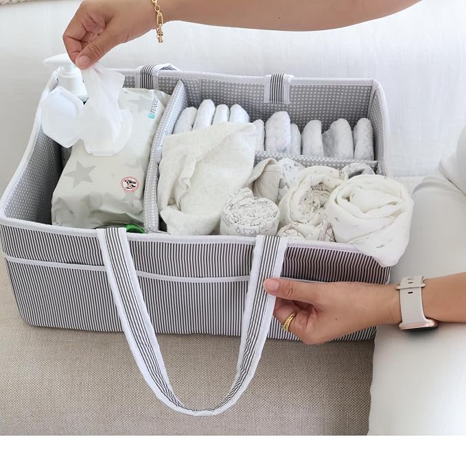 Lily Miles Baby Diaper Caddy - Image 9