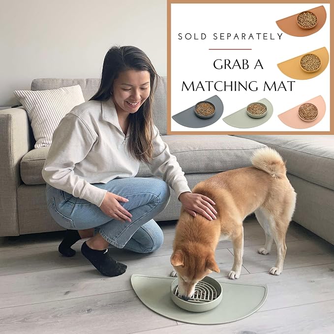 Should We Go? Slow Feeder for Dogs & Cats, The Slowdown Bowl Silicone Slow - Image 9