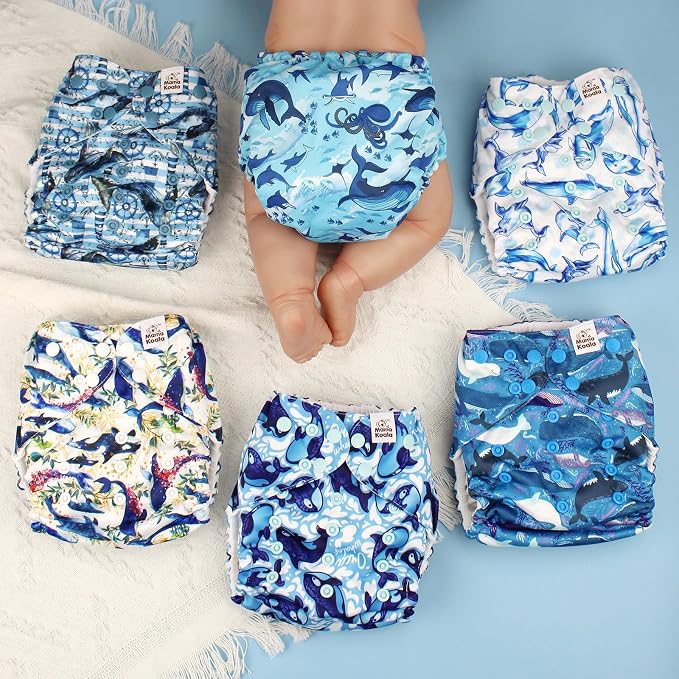 Mama Koala 3.0 Pocket Cloth Diapers - Image 3