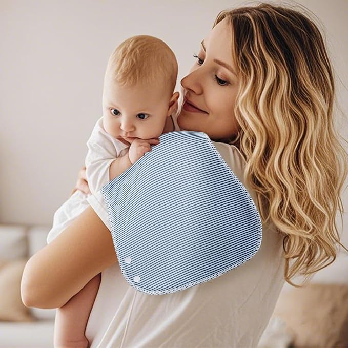2-in-1 Burp Cloths and Baby Bibs - Image 8