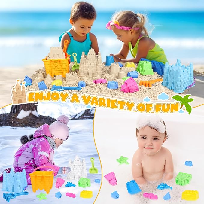 Beach Toys for Toddlers, Sand Castle Toys - Image 6