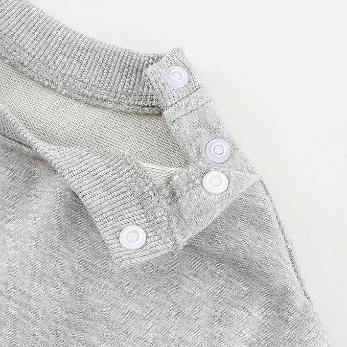 Fullfamous Baby and Toddler Boys 100% Cotton 2 Piece Long Sleeve Sweatshirt and - Image 5
