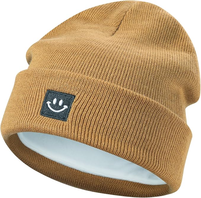 MaxNova 2 Pack Baby Beanie Fleece Lined Knit Toddler Hat - Image 3