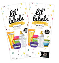 Bottle Labels, Write-On Name, Self-Laminating, Waterproof, Baby Bottle Label by LilLabels