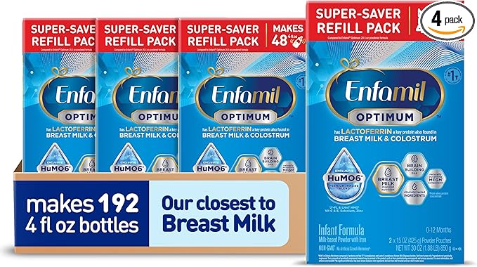 Enfamil Optimum, Our Closest Formula to Breast Milk, Immune-Supporting by Enfamil