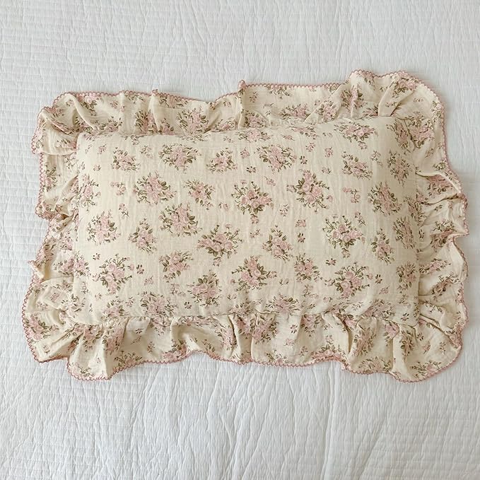 BuLuTu Muslin Toddler Kids Pillowcases Standards Size Pillow Cases - Image 7