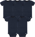 Gerber baby-girls 5-pack Solid Onesies Bodysuits by Gerber