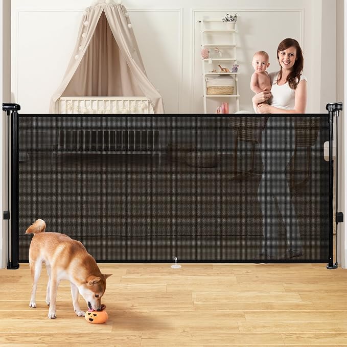 Retractable Baby Gates Dog Gate - Image 5