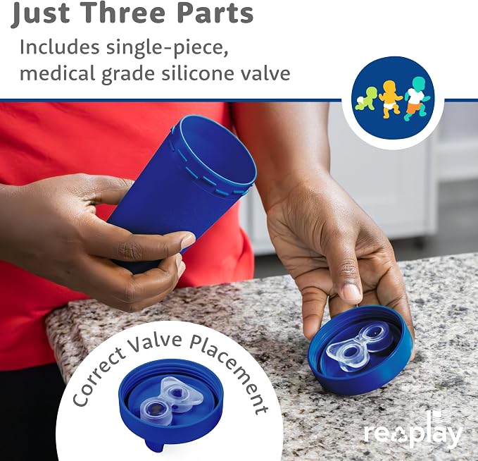 Re-Play Sippy Cups for Toddlers - 10 Oz. Reusable Spill Proof Cups for Kids - Image 8