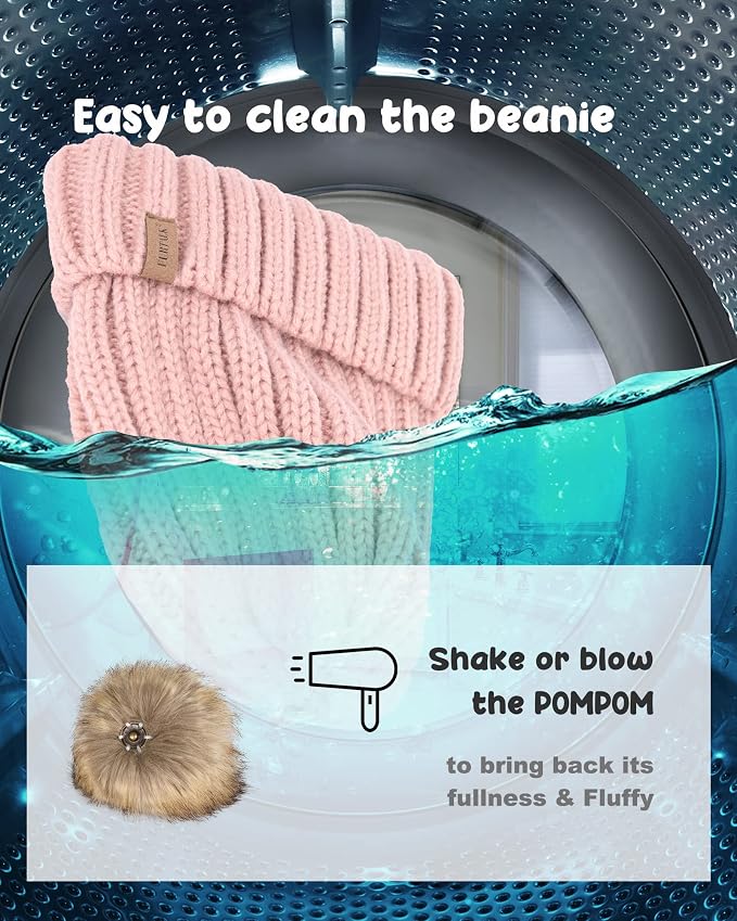 FURTALK Kids Winter Hat Toddler Knitted Beanie - Image 3