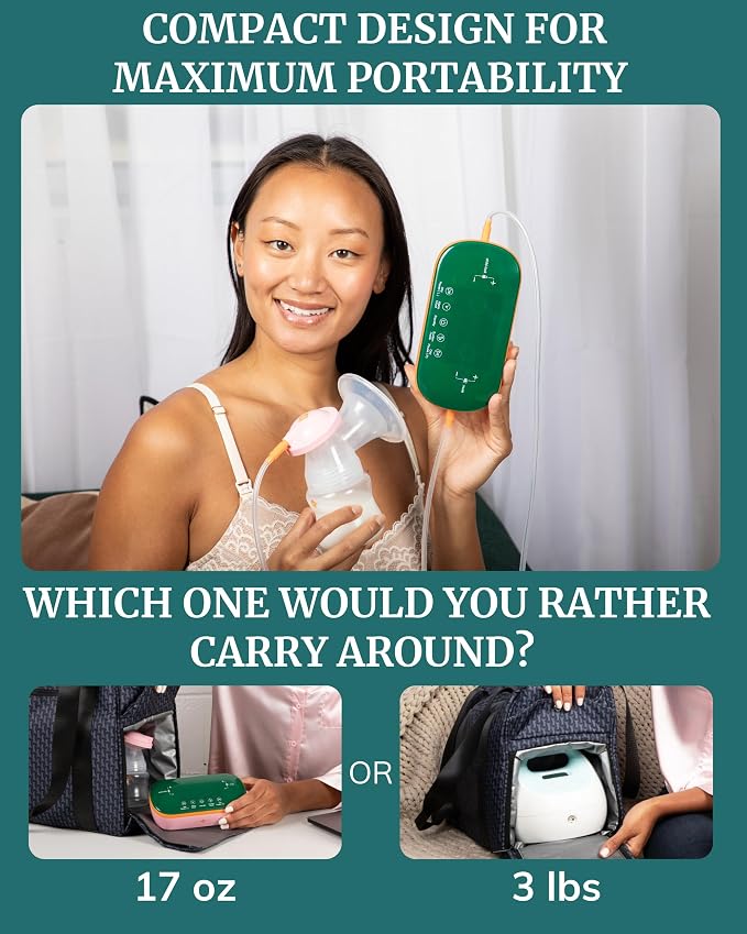 Portable Breast Pump with Dual Motor & Silicone Flanges - Image 6