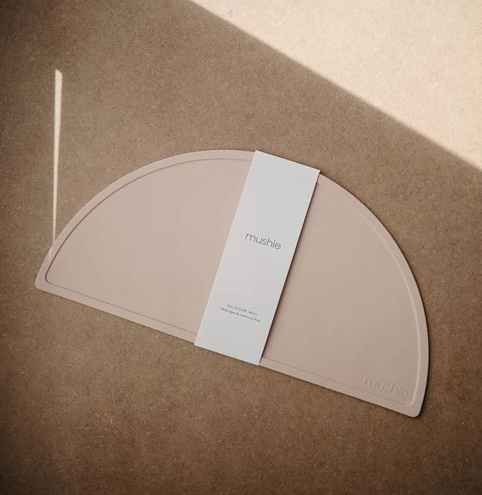 mushie Silicone Placemat for Kids | BPA-Free Non-Slip Design - Image 2