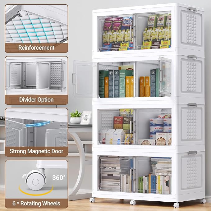 BROVIEW 600Qt Plastic Storage Bins - Image 4