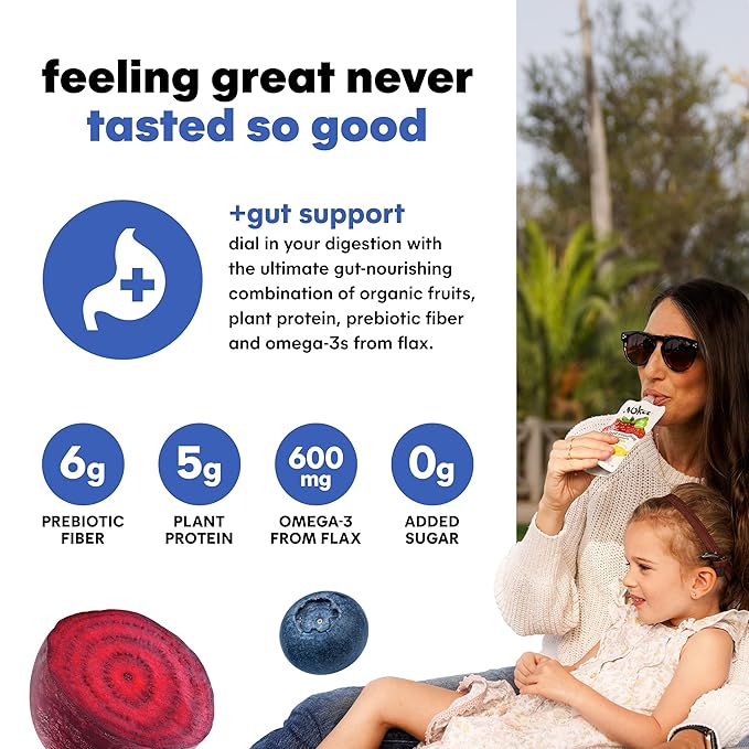 Noka Superfood Fruit Smoothie Pouches, Healthy Snacks - Image 4