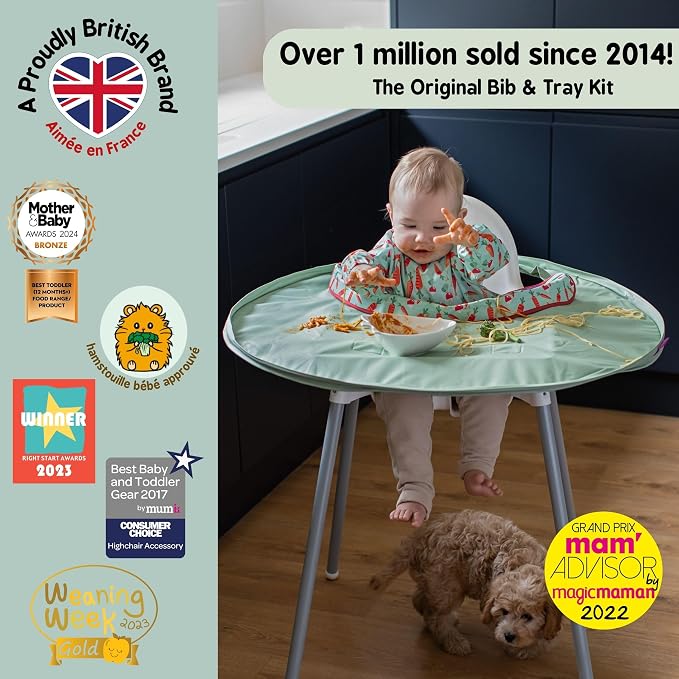 Tidy Tot- Baby Bib & Tray Kit - Image 2