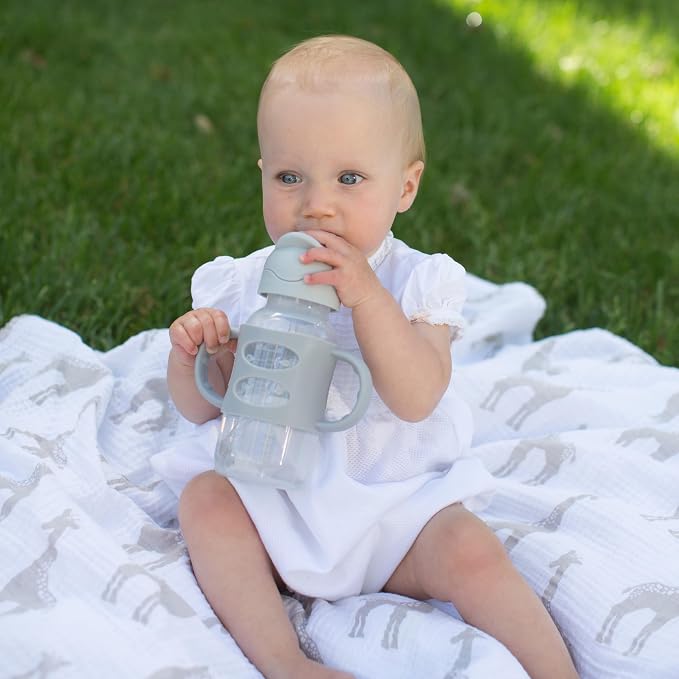 Dr. Brown's Milestones Wide-Neck Sippy Straw Bottle - Image 4