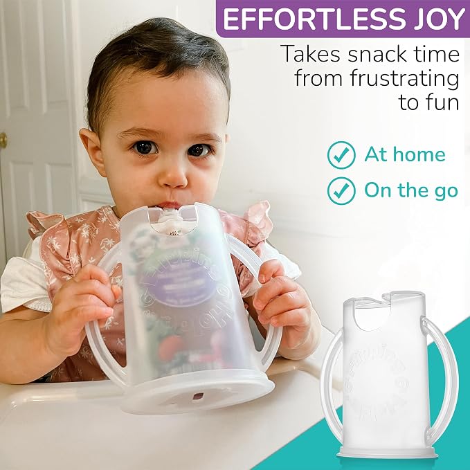 Flipping Holder Squeeze Proof Food Pouch Holder - Image 4