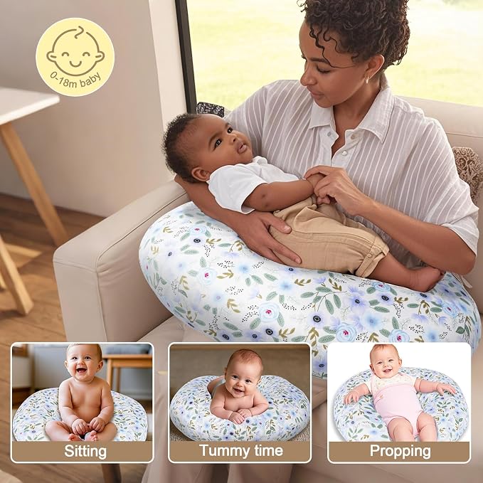 Baby Nursing Pillow for Breastfeeding, Adjustable Breast Feeding Pillow for - Image 2