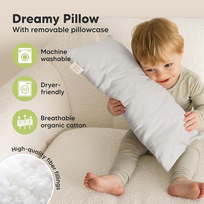 Toddler Pillow with Pillowcase - Image 4