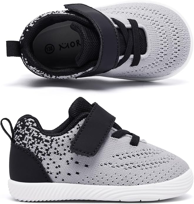 MORENDL Toddler Sneakers Baby Boys & Girls Barefoot Shoes Lightweight - Image 4