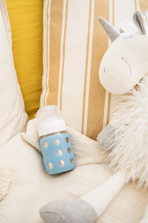 Lifefactory 8-Ounce Stainless-Steel Vacuum-Insulated Wide-Neck Baby Bottle - Image 10