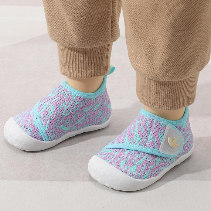 FEETCITY Baby First Walking Shoes Wide Baby Shoes Infant Sneakers Newborn Crib - Image 8
