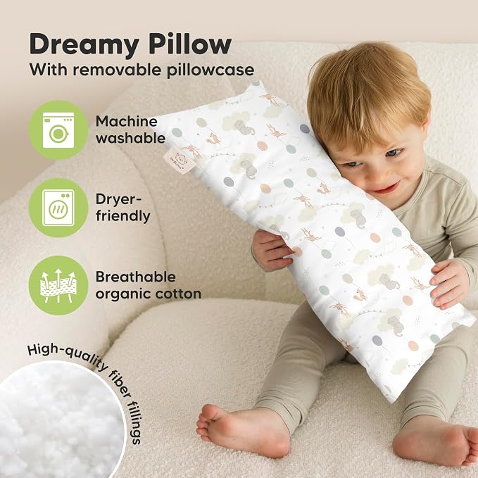 Toddler Pillow with Pillowcase - Image 4