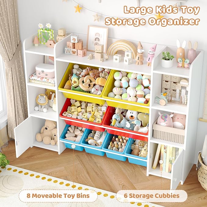 FOTOSOK 55''Large Toy Storage Organizer - Image 6