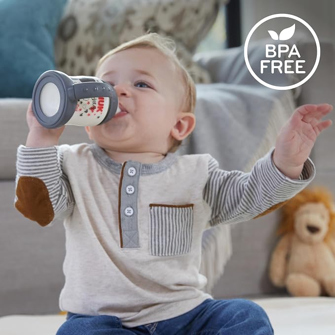 NUK Learner Cup, Sesame Street, Elmo and Cookie Monster – Soft Spout, Easy-Grip - Image 8