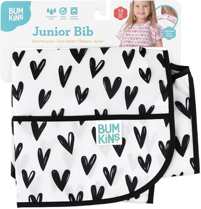 Bumkins Bibs - Toddler Bibs, Waterproof, Large - Image 6