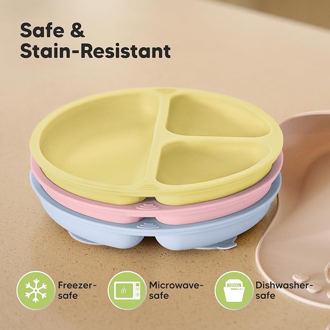 KeaBabies Suction Plates for Baby, Toddler - Image 5