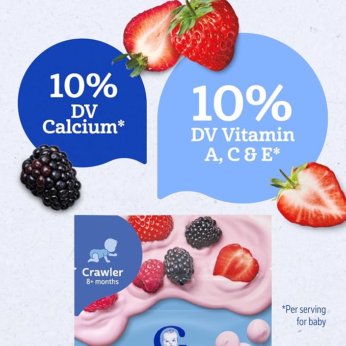 Gerber Baby Snacks Yogurt Melts, Mixed Berries, 1 Ounce - Image 5